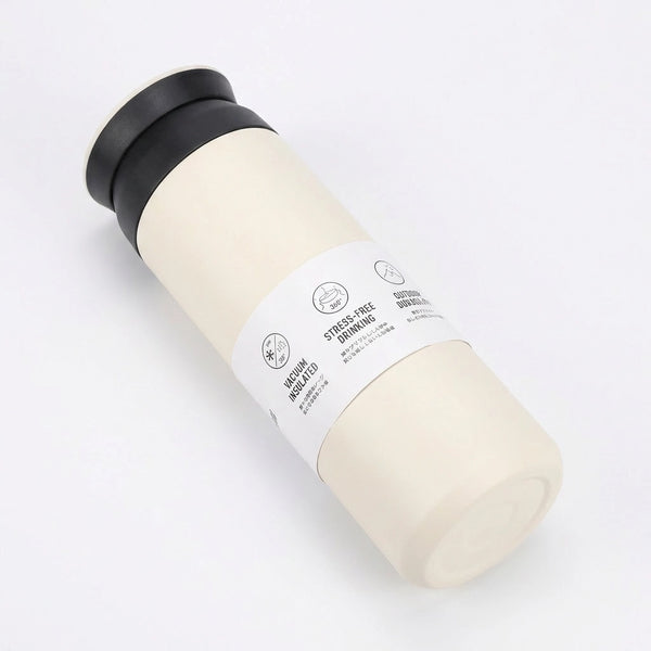 Gourde-Isotherme-350ml-Blanc– Thermos-Inox-Contenant-Nomade-2