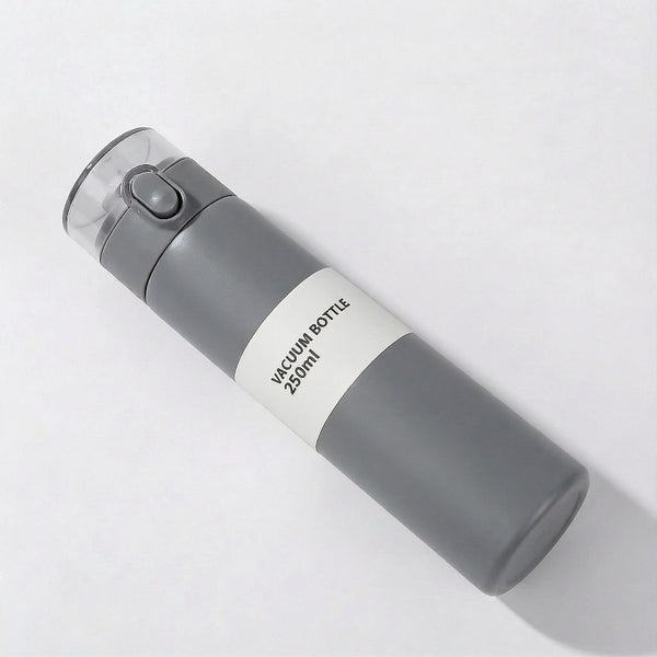 Gourde-Isotherme-250ml-Gris- Verrouillage-Sécurisé-2