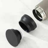 Gourde-Isotherme-350ml-Marron– Thermos-Inox-Contenant-Nomade-3