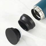 Gourde-Isotherme-350ml-Bleu– Thermos-Inox-Contenant-Nomade-3