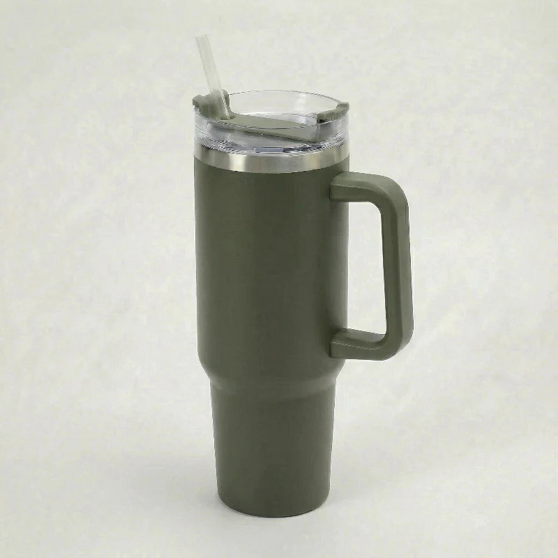 gourde isotherme double paroi sans bpa 500ml fond blanc vue de face