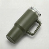 Gourde-Isotherme-1.2L-Vert-Militaire-  avec-Paille-et-Poignée–Thermos-Inox- XXL-3