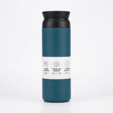 Gourde-Isotherme-350ml-Bleu– Thermos-Inox-Contenant-Nomade