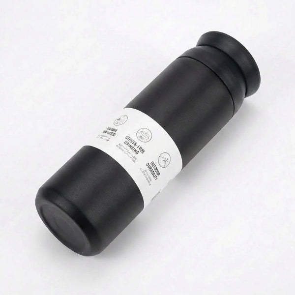 Gourde-Isotherme-350ml-Noir– Thermos-Inox-Contenant-Nomade-2