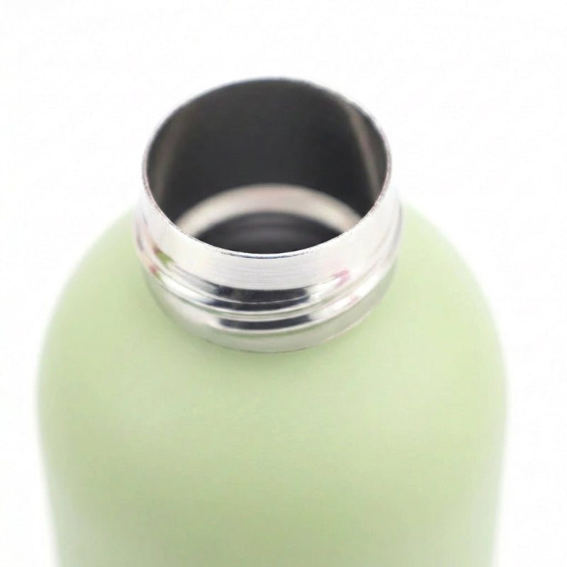 Gourde Isotherme 500ml Vert Acier Inoxydable Double Paroi — Récipient Nomade