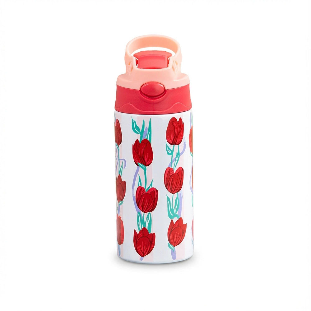 Gourde Isotherme 350ml Dessin Animé — Thermos Scolaire Inox Fille et Garçon