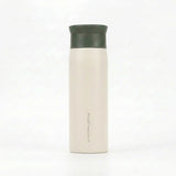 Gourde-Isotherme-350ml-Blanc-Crème-Thermos-Inox-Design- Minimaliste