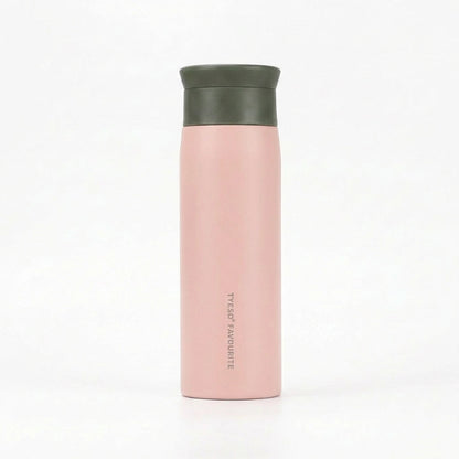 Gourde-Isotherme-350ml-Rose- Thermos-Inox-Design-Minimaliste