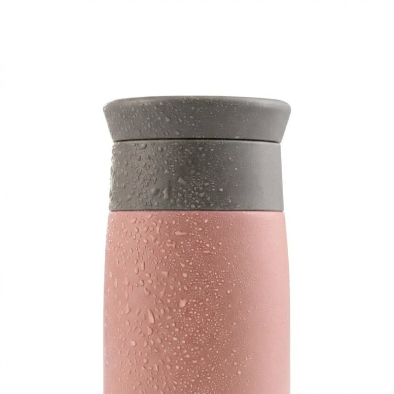 Gourde-Isotherme-350ml-Rose- Thermos-Inox-Design-Minimaliste-4