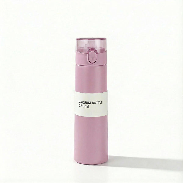 Gourde-Isotherme-250ml-rose- Verrouillage-Sécurisé