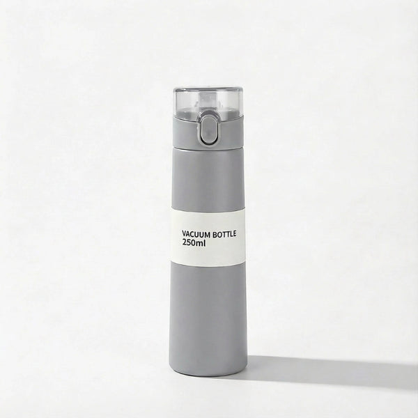 Gourde-Isotherme-250ml-Gris- Verrouillage-Sécurisé