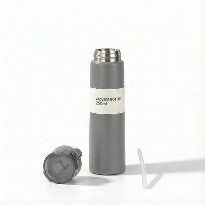 Gourde-Isotherme-250ml-Gris- Verrouillage-Sécurisé-3