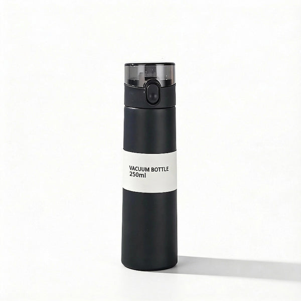 Gourde-Isotherme-250ml-Noir- Verrouillage-Sécurisé