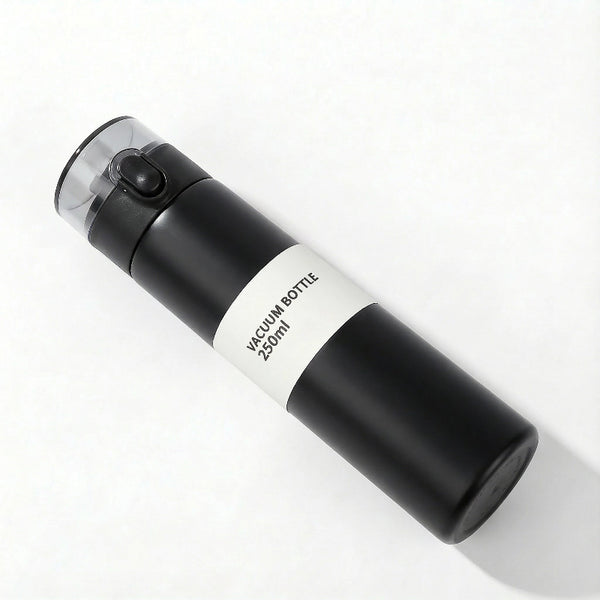 Gourde-Isotherme-250ml-Noir- Verrouillage-Sécurisé-2