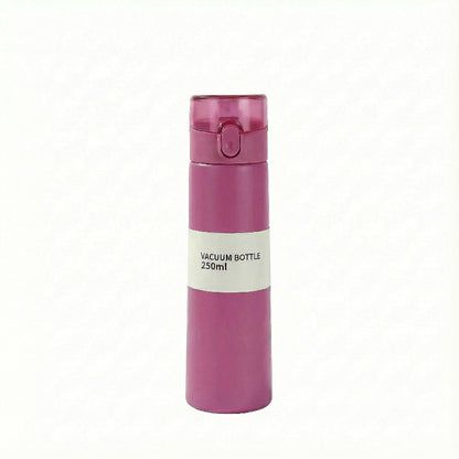 Gourde-Isotherme-250ml-Violet- Verrouillage-Sécurisé