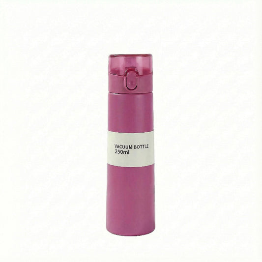 Gourde-Isotherme-250ml-Violet- Verrouillage-Sécurisé