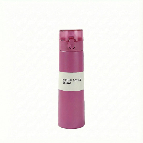 Gourde-Isotherme-250ml-Violet- Verrouillage-Sécurisé