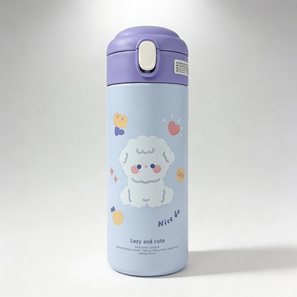 Gourde isotherme chien bleu 