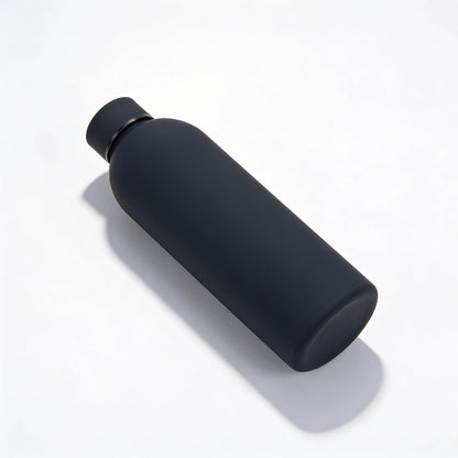 Gourde Isotherme 500ml Noir Acier Inoxydable Double Paroi — Récipient Nomade