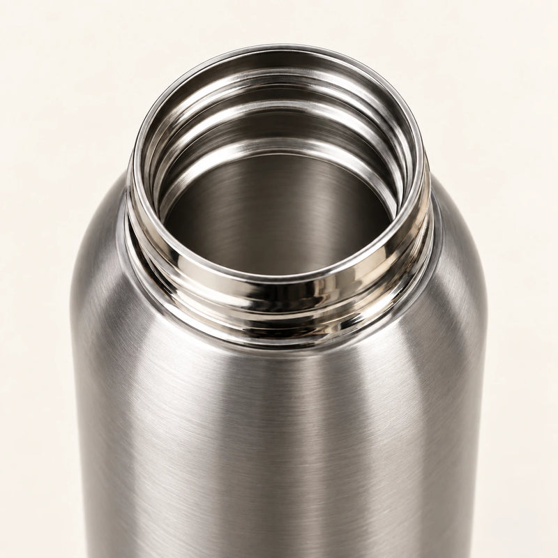 Gourde isotherme vélo 500 ml — Argent