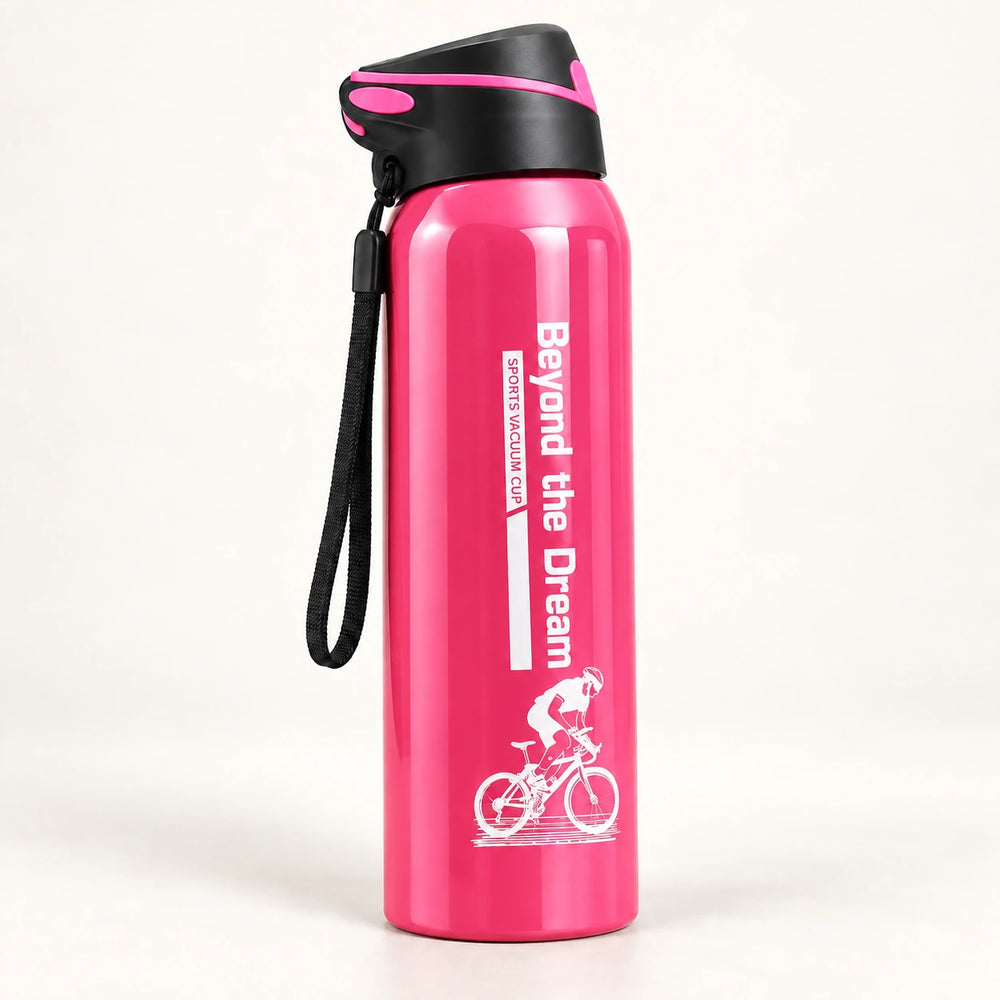 Gourde isotherme vélo 500 ml — Rose