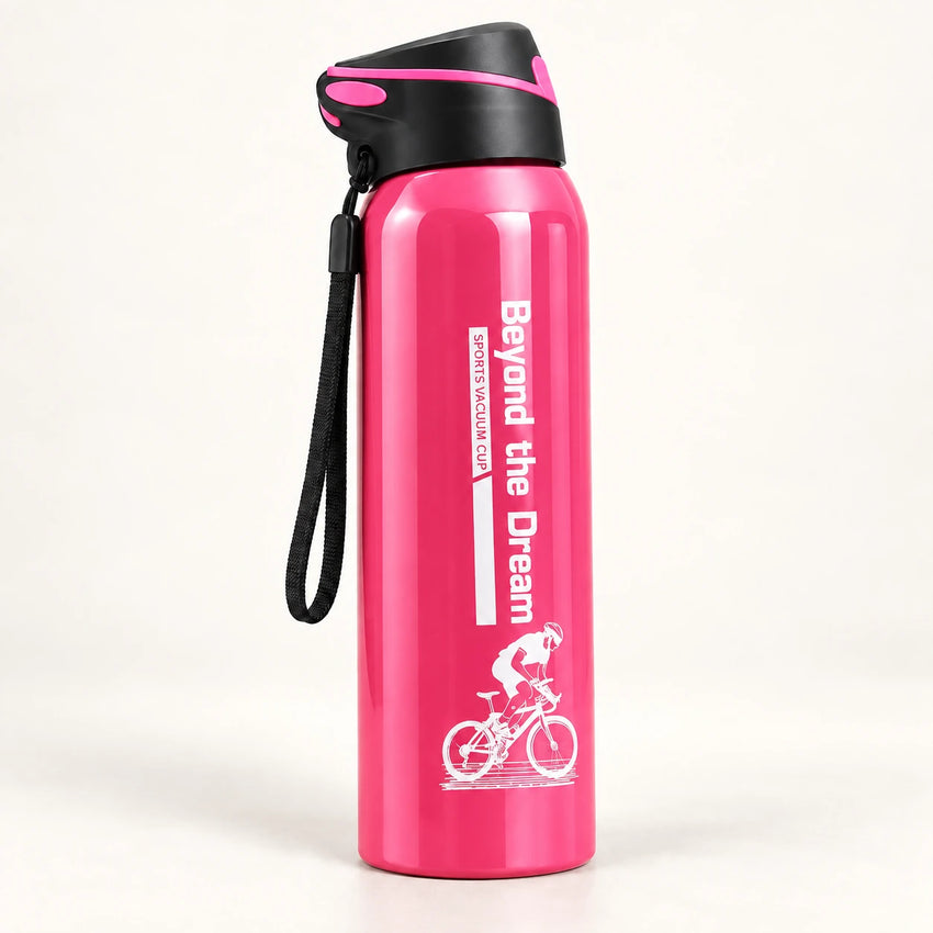 Gourde isotherme vélo 500 ml — Rose