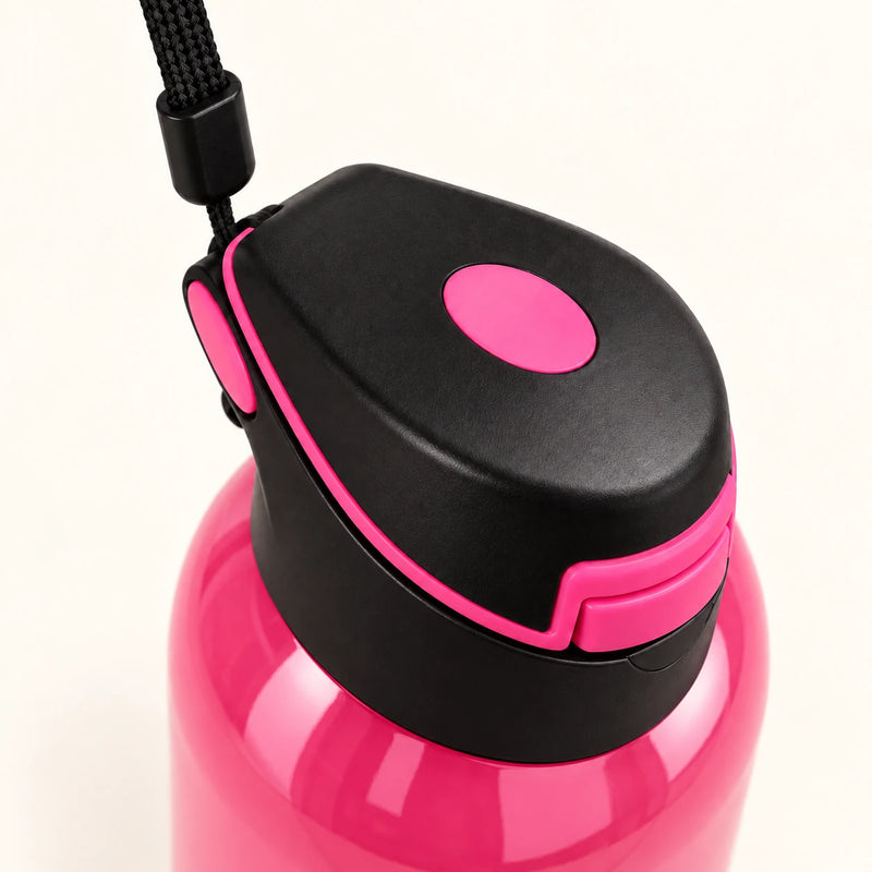 Gourde isotherme vélo 500 ml — Rose