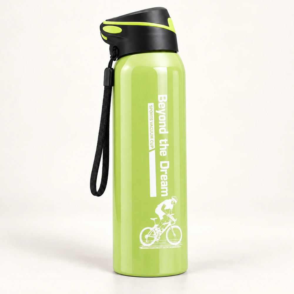 Gourde isotherme vélo 500 ml — Vert